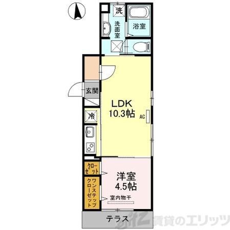 ブライトテラスの物件間取画像